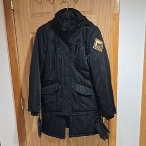 Women's Warm Black Winter Jacket